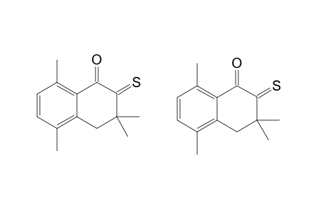 Dimer of 3,3,5,8-tetramethyl-2-thiono-1-(2H)-naphthalenone