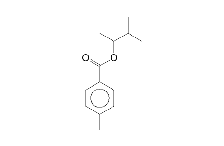 Benzoic acid, 4-methyl-, 3-methyl-2-butyl ester