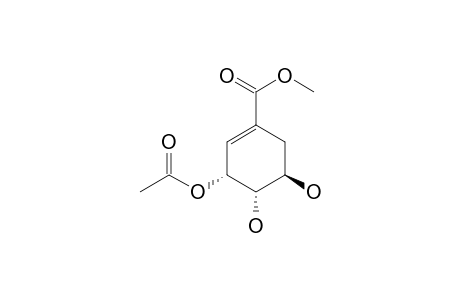 (3R,4S,5R)-3-acetoxy-4,5-dihydroxy-cyclohexene-1-carboxylic acid methyl ester