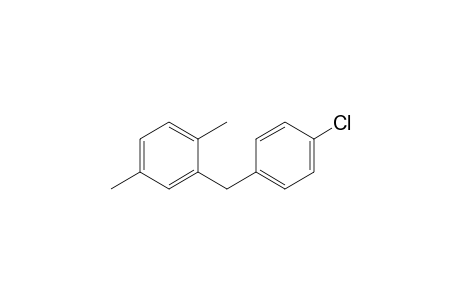 2-[(4-Chlorophenyl)methyl]-1,4-dimethylbenzene