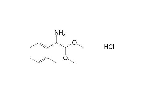 1-(2-Methylphenyl)-2,2-dimethoxyethylamine Hydrochloride