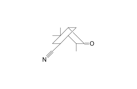 6ax-Cyano-4,8,8-trimethyl-bicyclo(3.3.1)nonan-3-one