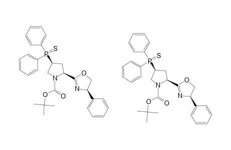 (2S,5'S,4S)-N-TERT.-BUTYLOXYCARBONYL-2-(4',5'-DIHYDRO-5'-PHENYL-1',3'-OXAZOL-2'-YL)-4-DIPHENYLPHOSPHINOTHIOYLPROLINE