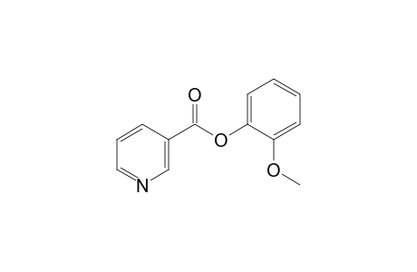 nicotinic acid, o-methoxyphenyl ester