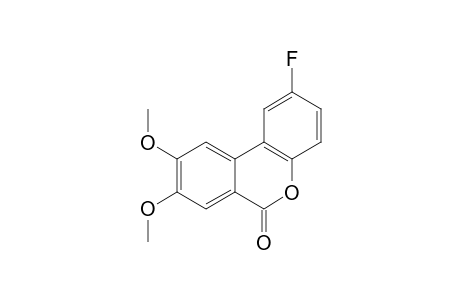 2-FLUORO-8,9-DIMETHOXY-6-H-BENZO-[C]-CHROMEN-6-ONE