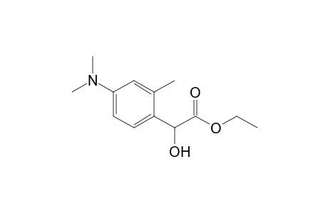2-(2-Methyl-4-dimethylaminophenyl)-2-hydroxyacetic acid ethyl ester