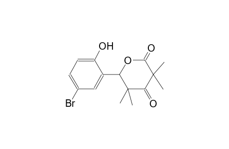 6-(5-bromo-2-hydroxyphenyl)-3,3,5,5-tetramethyldihydro-2H-pyran-2,4(3H)-dione