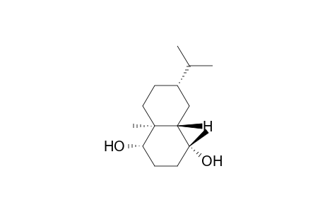 (1.alpha.,4.alpha.,4a.alpha.,7.alpha.,8a.beta.)-decahydro-1,4a-dimethyl-7-(1-methylethyl)-1,4-naphthalenediol