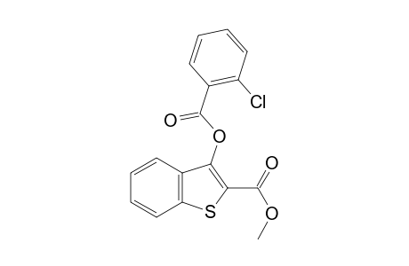 3-hydroxybenzo[b]thiophene-2-carboxylic acid, methyl ester, o-chlorobenzoate