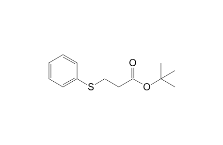 t-Butyl 3-(phenylsulfanyl)propanoate