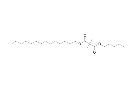 Dimethylmalonic acid, pentyl tetradecyl ester