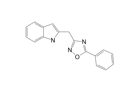 3-(2-INDOLYLMETHYL)-5-PHENYL-1,2,4-OXADIAZOLE