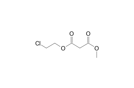 3-O-(2-chloroethyl) 1-O-methyl propanedioate