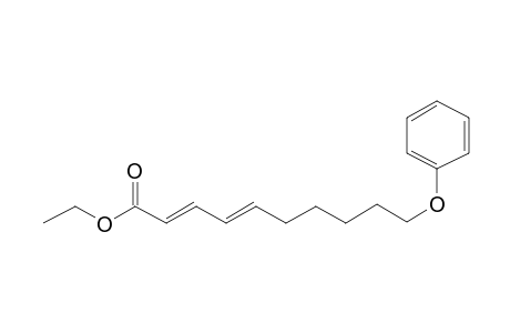 Ethyl 10-phenoxy-2,4-decadienoate