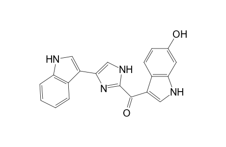 (6-hydroxy-1H-indol-3-yl)-[5-(1H-indol-3-yl)-1H-imidazol-2-yl]methanone