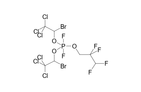 2,2,3,3-TETRAFLUOROPROPOXYBIS(1-BROMO-2,2,2-TRICHLOROETHOXY)DIFLUOROPHOSPHORANE