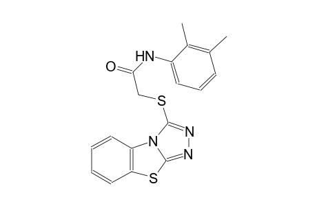 acetamide, N-(2,3-dimethylphenyl)-2-([1,2,4]triazolo[3,4-b]benzothiazol-3-ylthio)-