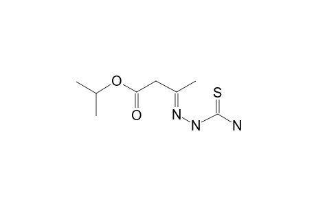 Propan-2-yl 3-[(carbamothioylamino)imino]butanoate