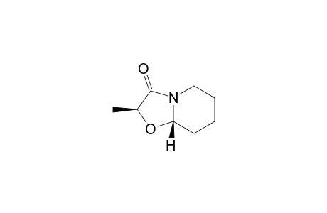 5H-Oxazolo[3,2-a]pyridin-3(2H)-one, 6,7,8,8a-tetrahydro-2-methyl-, cis-