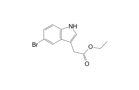 Ethyl (5-bromo-1H-3-indolyl)acetate