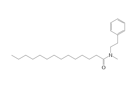 Myristamide, N-(2-phenylethyl)-N-methyl-