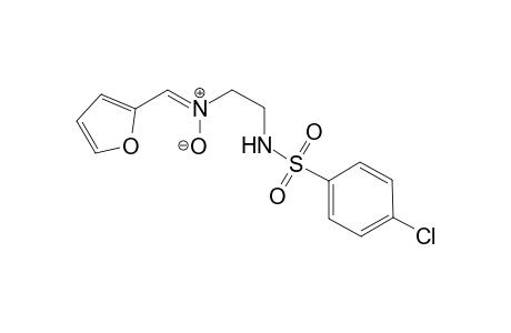 C-(2-Furyl)-N-[2-(4'-chlorophenylsulphonamido)ethyl]nitrone
