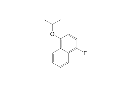 1-Fluoranyl-4-propan-2-yloxy-naphthalene
