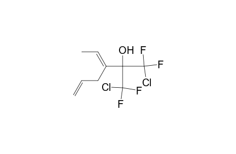 3-Penten-2-ol, 1-chloro-2-(chlorodifluoromethyl)-1,1-difluoro-3-(1-methylethenyl)-, (E)-