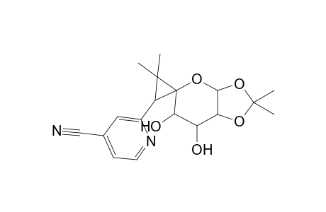 6-Deoxy-6-(4'-cyano-2'-pyridyl)-1,2:5,6-di-O-isopropylidene-.alpha.,D-galactopyranose