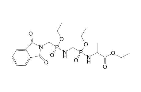 Ethyl 4-[(1,3-dioxo-1,3-dihydro-2H-isoindol-2-yl)methyl]-7-ethoxy-9-methyl-3-oxa-5,8-diaza-4,7-diphosphadecan-10-oate 4,7-dioxide