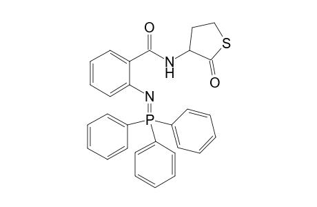 .alpha.[(o-Triphenylphosphoranylideneamino)benzoyolamino]-.gamma.-butyrothiolactone