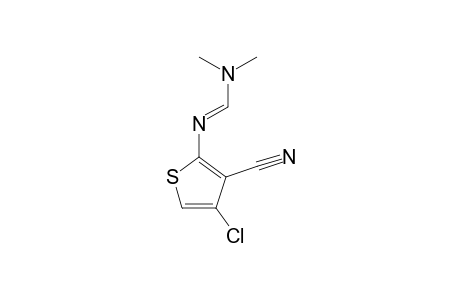 Methanimidamide, N'-(4-chloro-3-cyano-2-thienyl)-N,N-dimethyl-