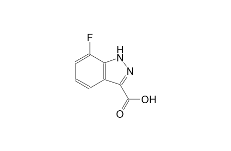 1H-indazole-3-carboxylic acid, 7-fluoro-