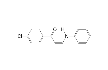 2-propen-1-one, 1-(4-chlorophenyl)-3-(phenylamino)-, (2Z)-