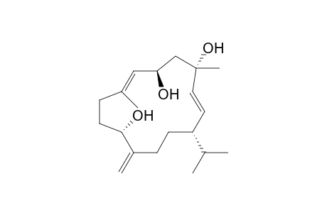 1,5-Dimethyl-11-methylene-8-(1-methylethyl)-,1,6-tetradecen-3,5,12-triol- [3R,5S,8S,12S]-