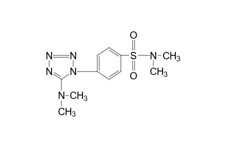 N,N-DIMETHYL-p-[5-(DIMETHYLAMINO)-1H-TETRAZOL-1-YL]BENZENESULFONAMIDE