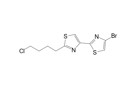 4-Bromanyl-2-[2-(4-chloranylbutyl)-1,3-thiazol-4-yl]-1,3-thiazole