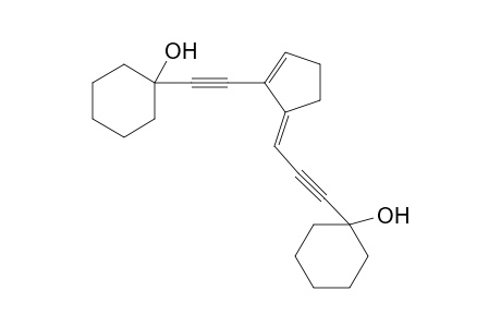 1-[2-(E)-5-(3-(1-Hydroxycyclohex-1-yl)-2-propynylidene)-1-cyclopenten-1-yl]ethynyl]cyclohexan-1-ol