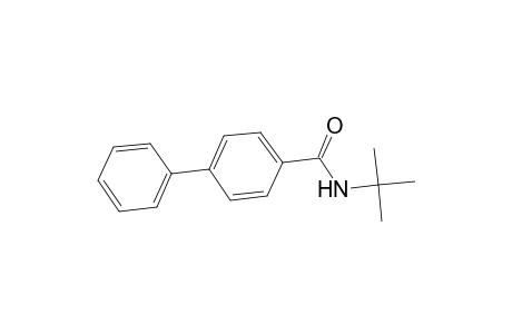 [1,1'-Biphenyl]-4-carboxamide, N-(1,1-dimethylethyl)-