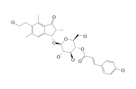 MULTIFIDOSIDE_B;(2-R,3-S)-PTEROSIN_C_3-O-BETA-(4'-PARA-COUMAROYL)-GLUCOPYRANOSIDE