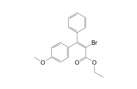 Ethyl (E)-2-bromo-3-(4-methoxyphenyl)-3-phenylpropenoate