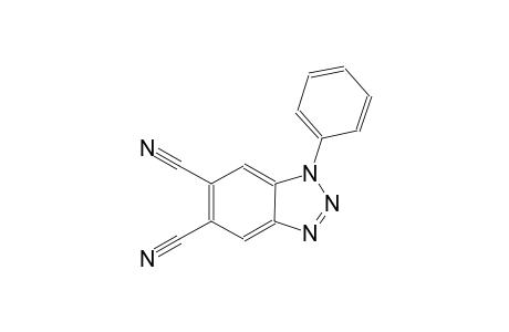 1-phenyl-1H-1,2,3-benzotriazole-5,6-dicarbonitrile