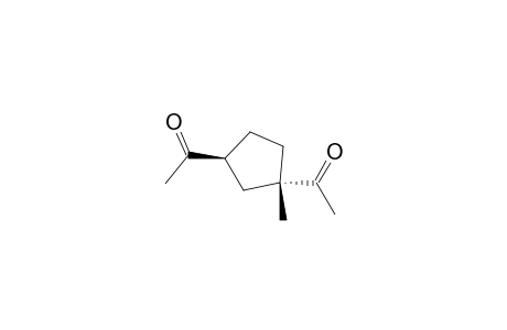 cis-1,3-Diacetyl-1-methylcyclopentane