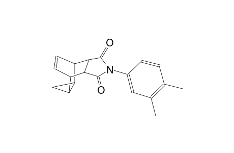 4-(3,4-dimethylphenyl)-4-azatetracyclo[5.3.2.0~2,6~.0~8,10~]dodec-11-ene-3,5-dione