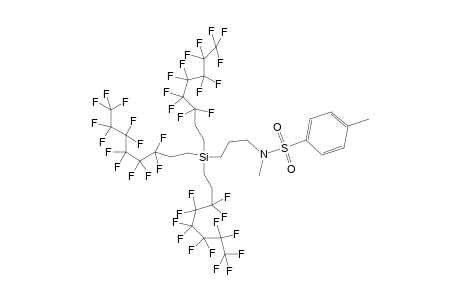 N-[3-[Tris(2-perfluorohexylethyl)silyl]propyl]-N-methyl-N-(4-methylphenylsulfonyl)amide