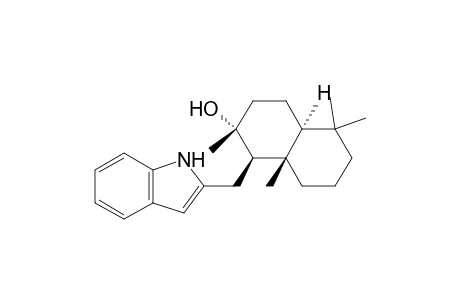 2-Naphthalenol, decahydro-1-(1H-indol-2-ylmethyl)-2,5,5,8a-tetramethyl-, [1R-(1.alpha.,2.beta.,4a.beta.,8a.alpha.)]-