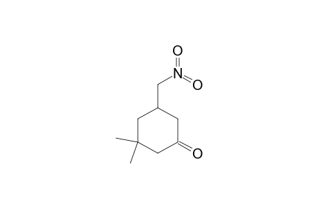 Cyclohexanone, 3,3-dimethyl-5-(nitromethyl)-