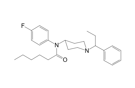 N-4-Fluorophenyl-N-[1-(1-phenylpropyl)piperidin-4-yl]hexanamide