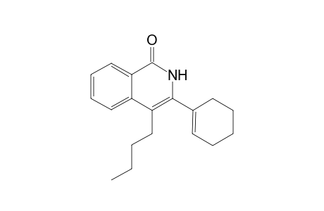 4-n-Butyl-3-(cyclohex-1-en-1-yl)isoquinolin-1(2H)-one