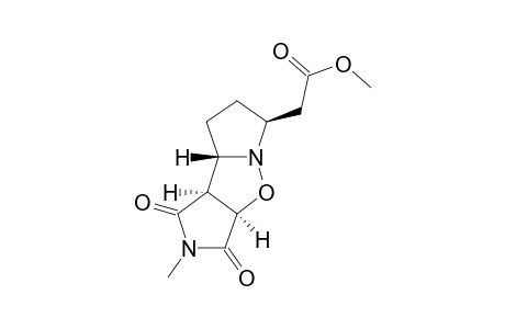 Methyl 2-oxa-3,10-diaza-9,11-dioxo-10-methyltricyclo[6.3.0.0(3,7)]undecane-4-acetate